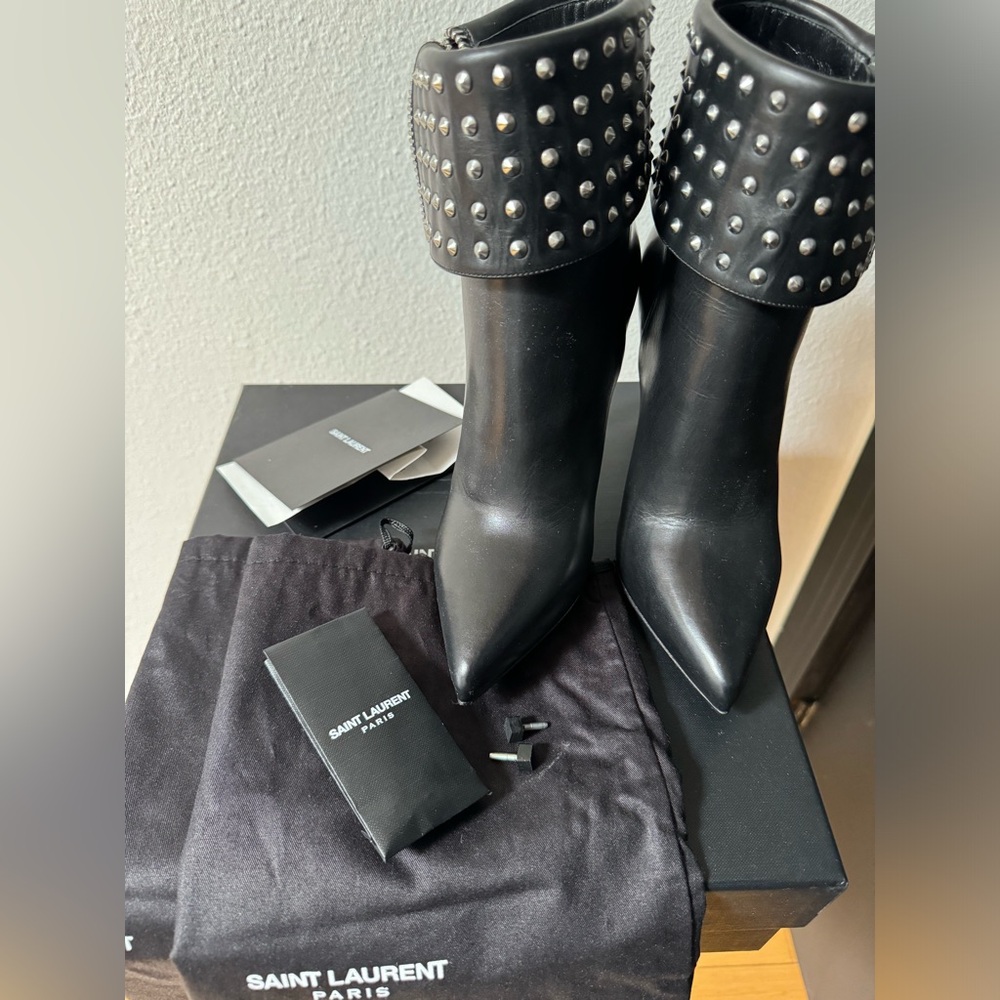 Saint Laurent booties brand new